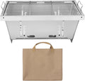 Con montaggio senza attrezzi in 1 minuto Barbecue a carbonella in materiale non tossico e sicuro per gli alimenti ideale per picnic
