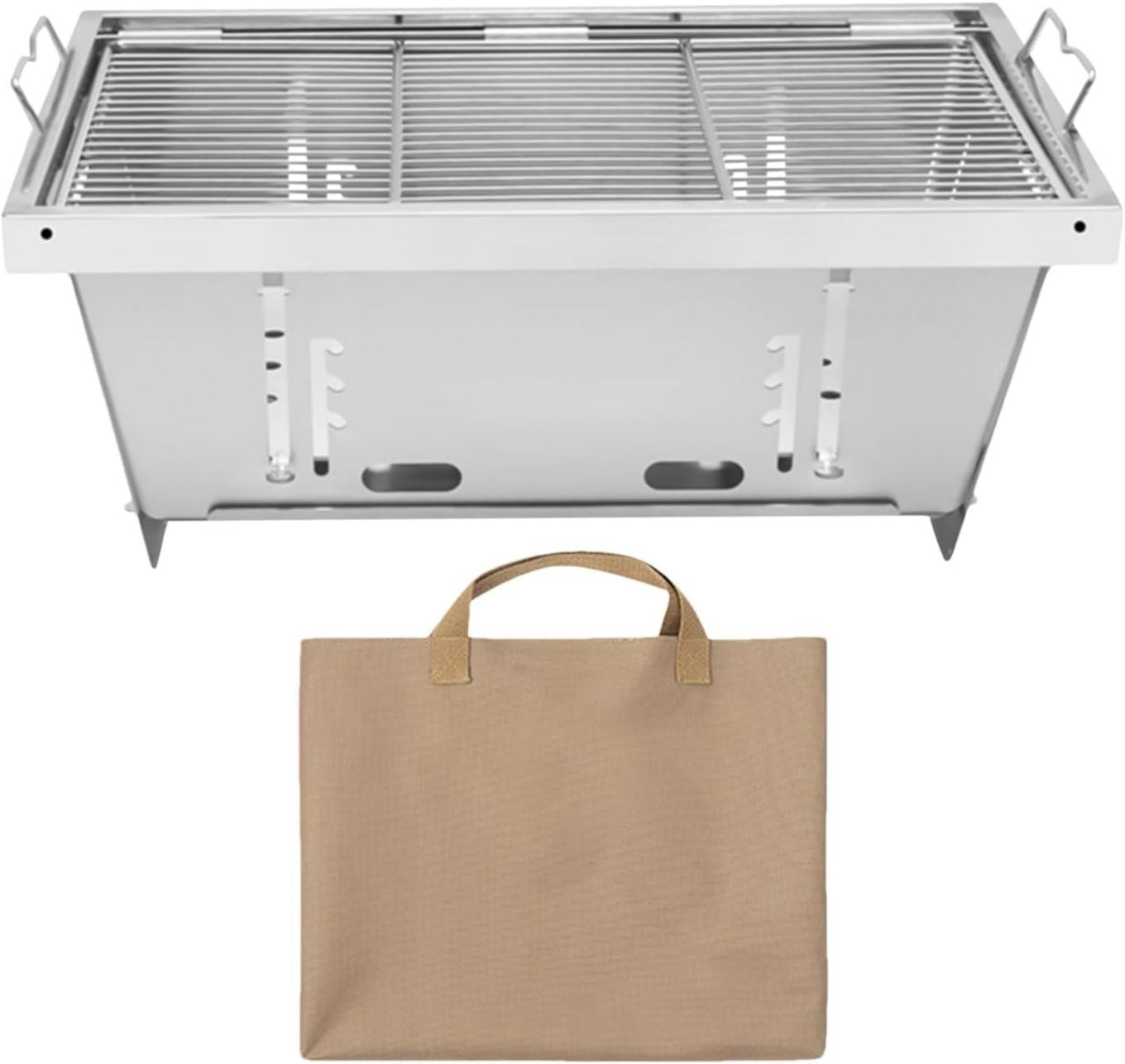 Con montaggio senza attrezzi in 1 minuto Barbecue a carbonella in materiale non tossico e sicuro per gli alimenti ideale per picnic
