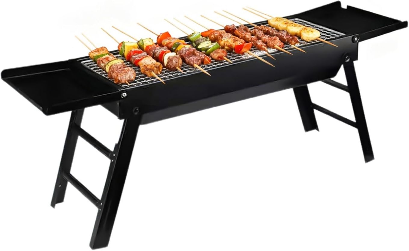 Con lavandino integrato per la pulizia Barbecue da esterno in acciaio galvanizzato ideale per cucina all'aperto e feste