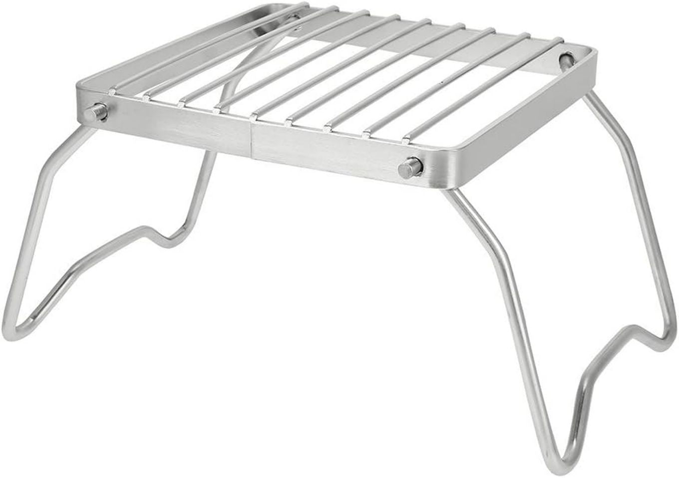 Perfetto per campeggio e vacanze all'aperto: Barbecue a gas in acciaio leggero e maneggevole con regolatore di fiamma preciso