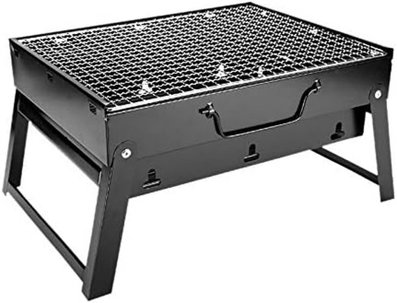 Ideale per giardino e cortile di casa Barbecue a carbone con griglia rivestimento in ceramica in metallo con isolamento termico
