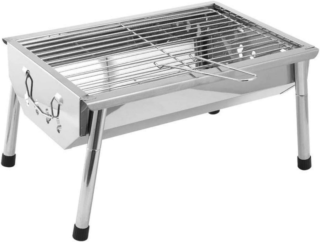 Con griglia con altezza regolabile Barbecue portatile perfetto per campeggio in tenda in metallo ignifugo e non tossico