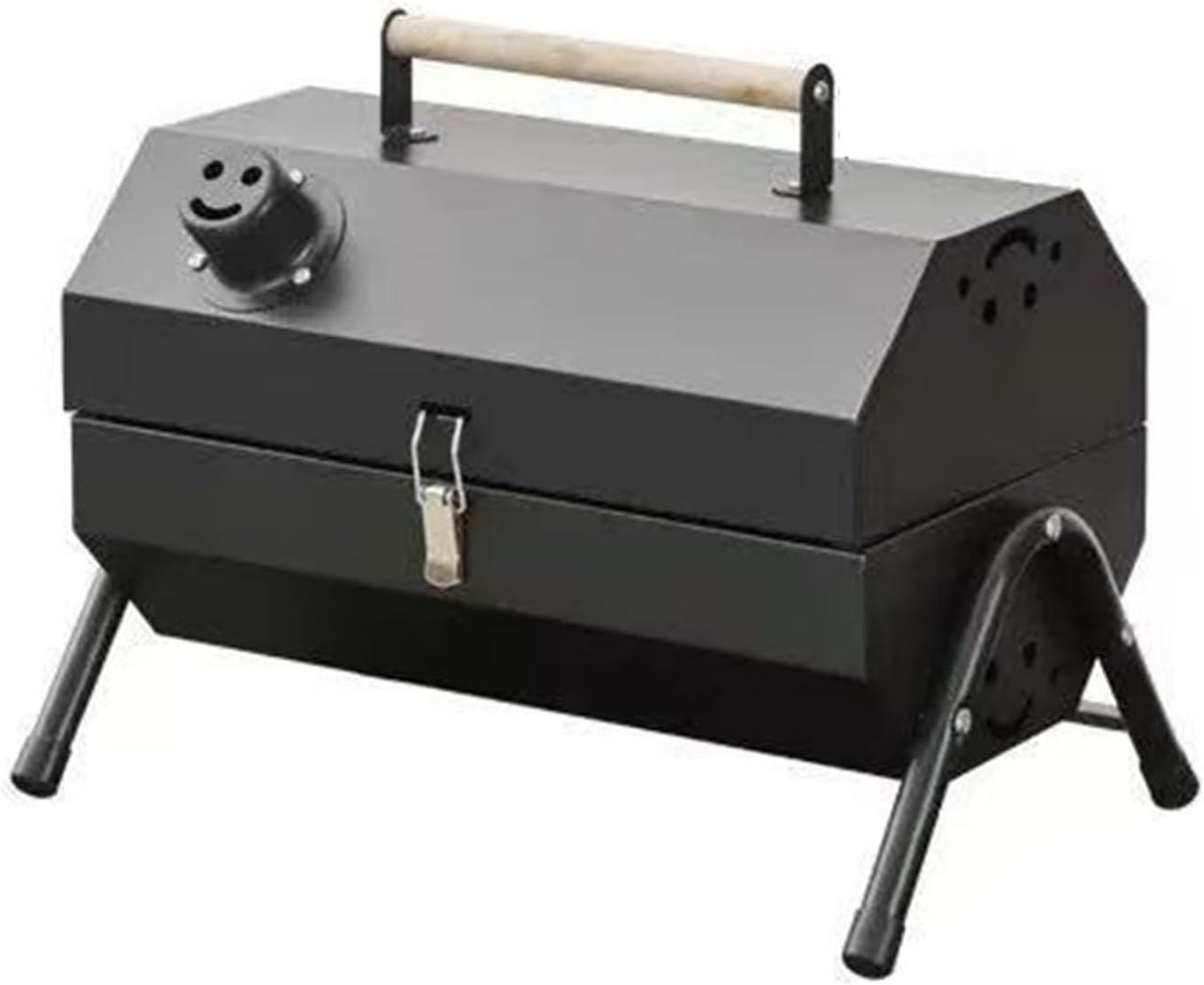 Perfetto per eventi all'aperto Griglia per barbecue con supporto per la bombola del gas in materiale con protezione UV