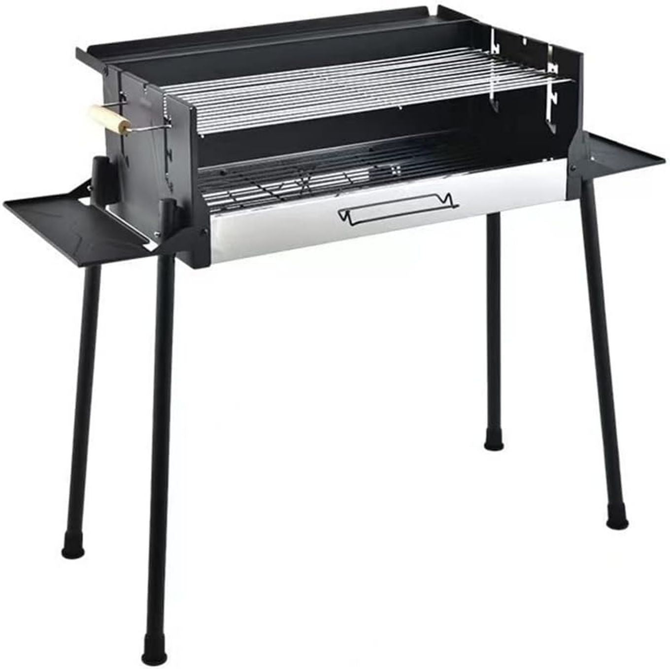 Con materiale resistente alla ruggine e alla corrosione Fornello per barbecue perfetto per terrazza e balcone in materiale con finitura anti-graffio